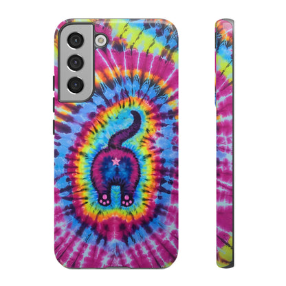 CAT COLORFUL SWIRL PATTERN PHONE CASE - TLTW1404263