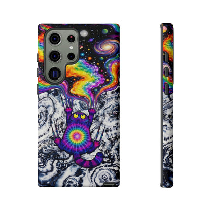 SCRATCHING CAT GALAXY PHONE CASE - KMTM1004261