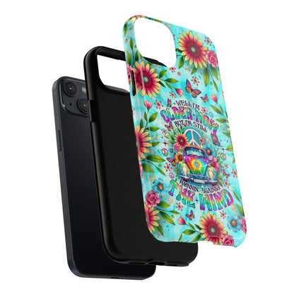 RUNNING AGAINST THE WIND CAR TIE DYE MAGNETIC PHONE CASE - TLNO1804254