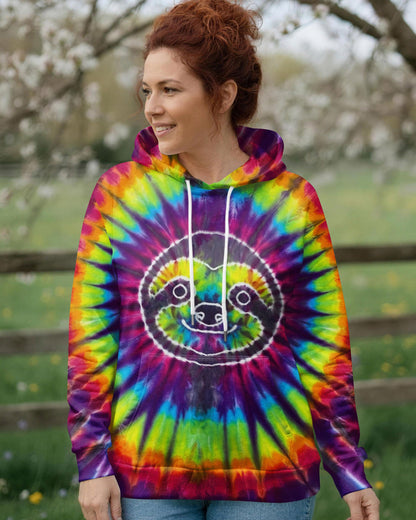 SLOTH COLORFUL SWIRL ALL OVER PRINT  - TLTW0704263