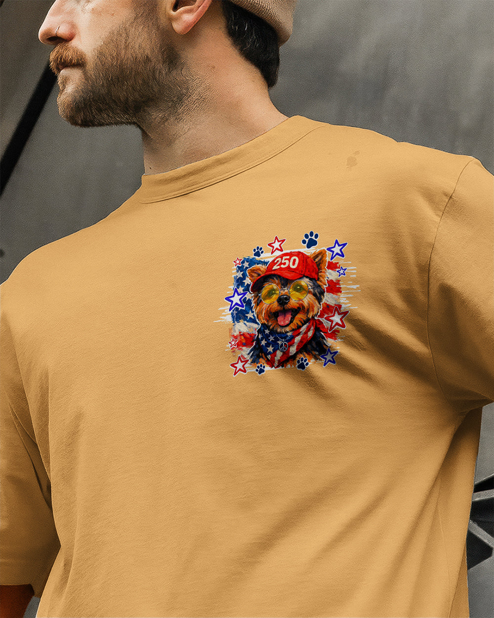 JUST BREATHE YORKSHIRE TERRIER DOG ALL OVER PRINT - TY1405262