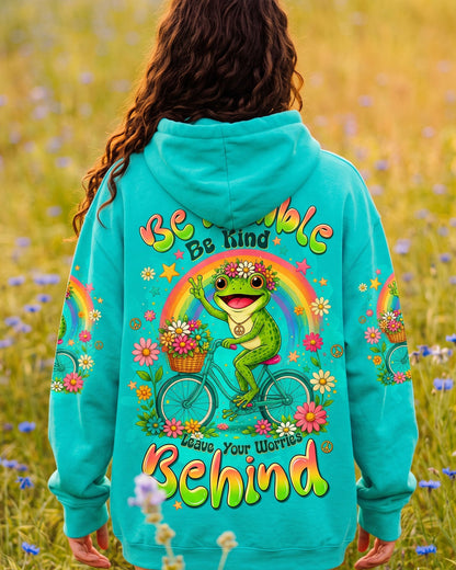 BE HUMBLE BE KIND FROG ALL OVER PRINT - TLTW0207264