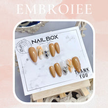 Load image into Gallery viewer, High Quality Stone Design Hand-painted Press On Nails
