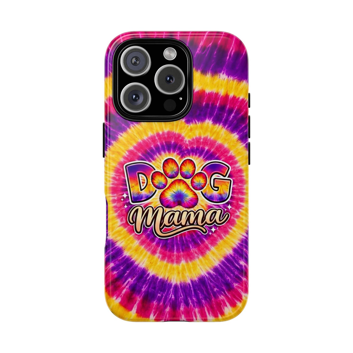 DOG MAMA PAW PRINT SWIRL PHONE CASE   - TLNT1504261