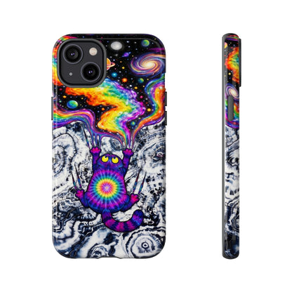 SCRATCHING CAT GALAXY PHONE CASE - KMTM1004261