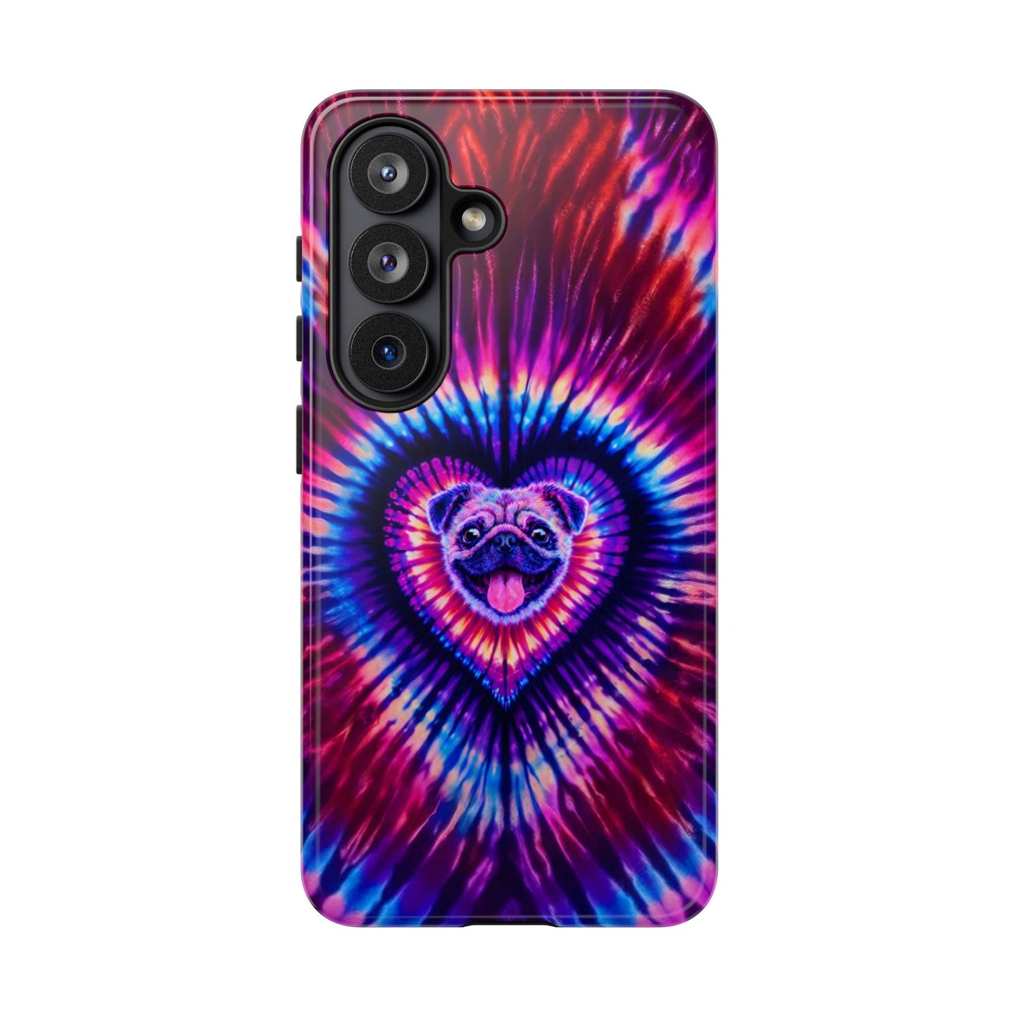 PUG DOG HEART SWIRL PHONE CASE  - TLTW1104264