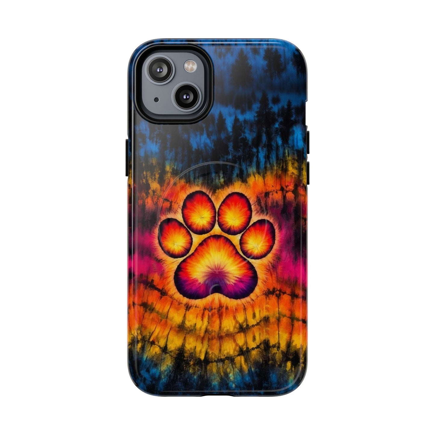 PAW PRINT SWIRL MAGNETIC PHONE CASE  - TLHG2404264