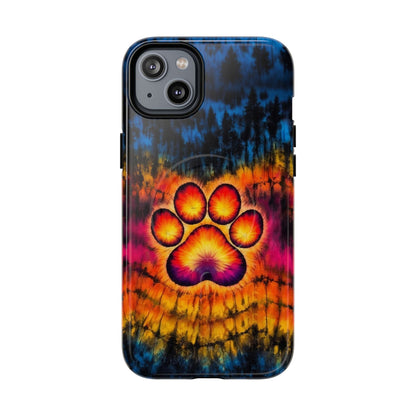 PAW PRINT SWIRL MAGNETIC PHONE CASE  - TLHG2404264