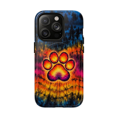 PAW PRINT SWIRL MAGNETIC PHONE CASE  - TLHG2404264