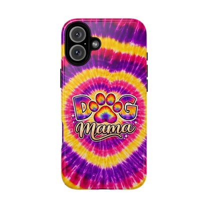 DOG MAMA PAW PRINT SWIRL MAGNETIC PHONE CASE  - TLNT1504261