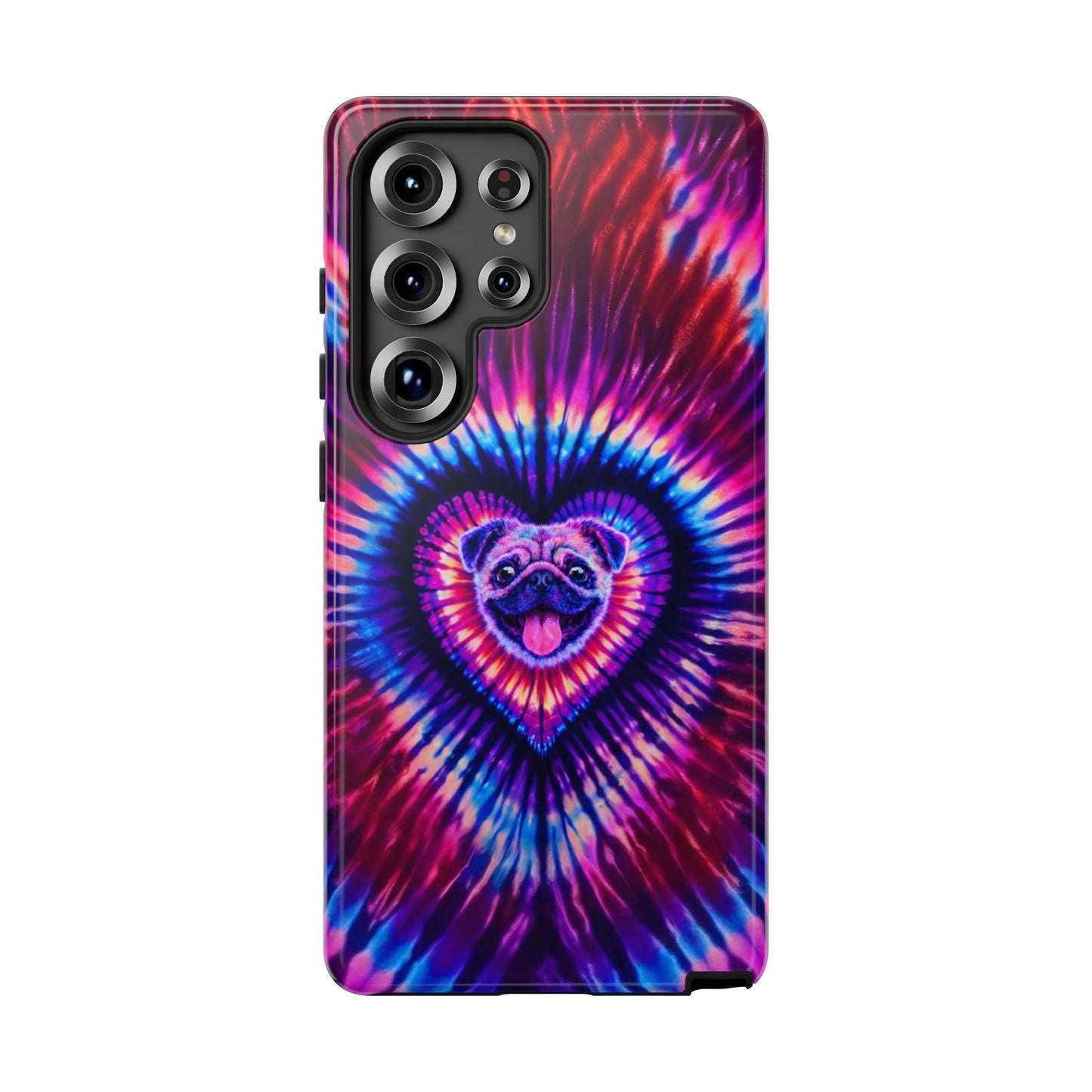 PUG DOG HEART SWIRL PHONE CASE  - TLTW1104264