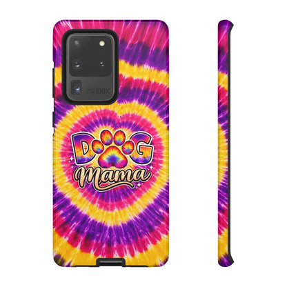 DOG MAMA PAW PRINT SWIRL PHONE CASE   - TLNT1504261