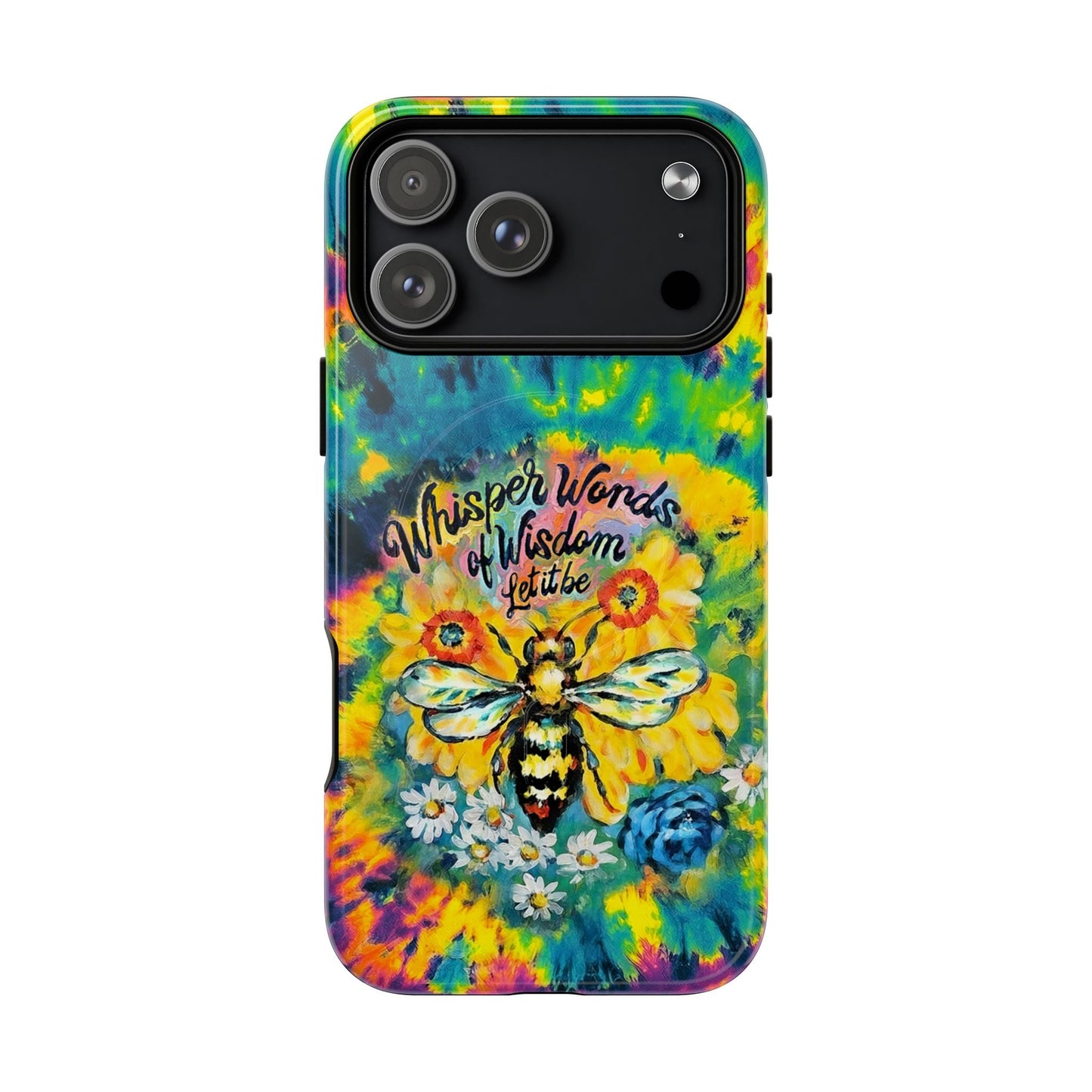 SUNFLOWER BEE WISDOM MAGNETIC PHONE CASE - RI2304262