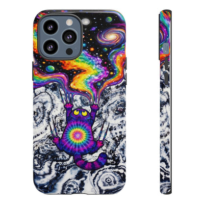 SCRATCHING CAT GALAXY PHONE CASE - KMTM1004261