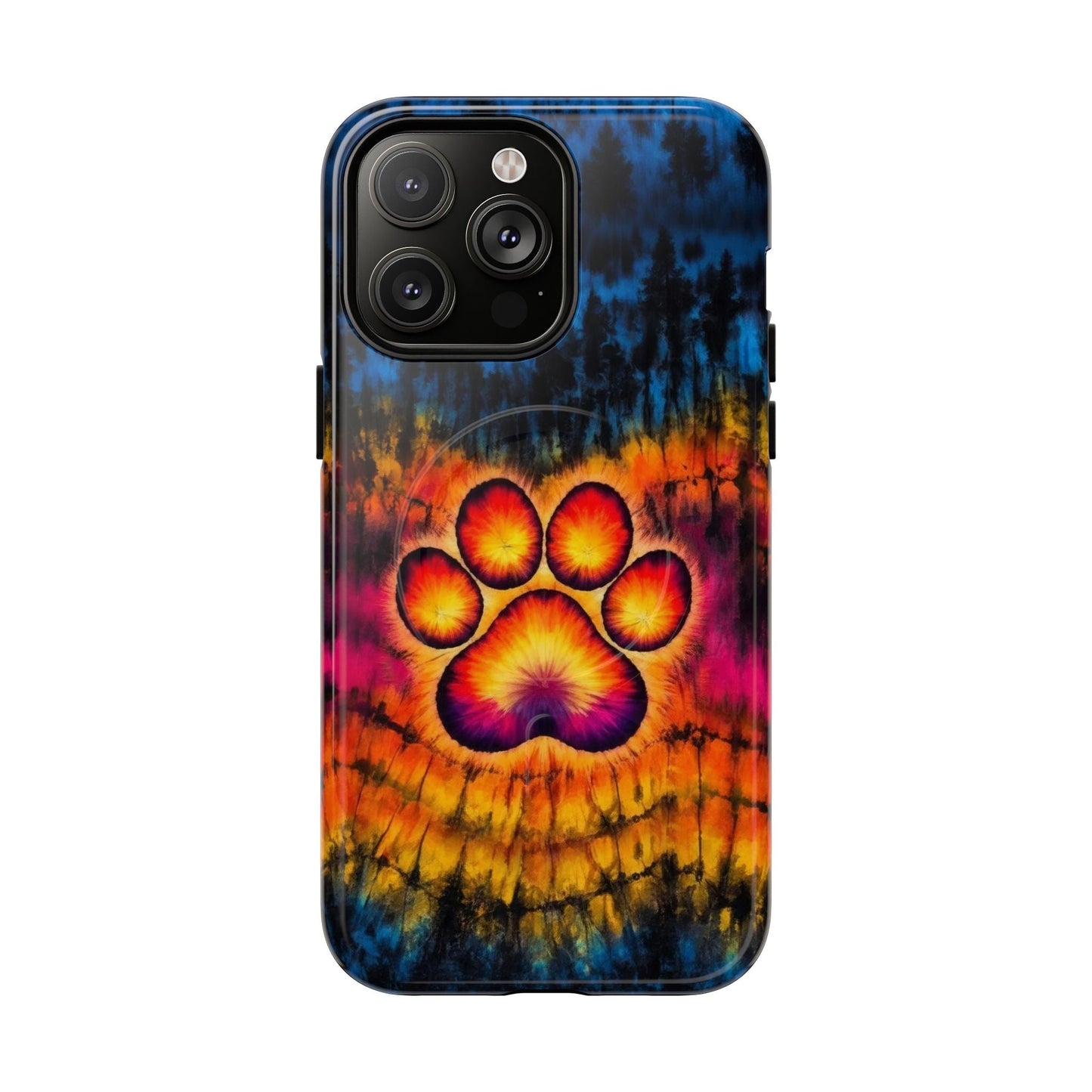 PAW PRINT SWIRL MAGNETIC PHONE CASE  - TLHG2404264