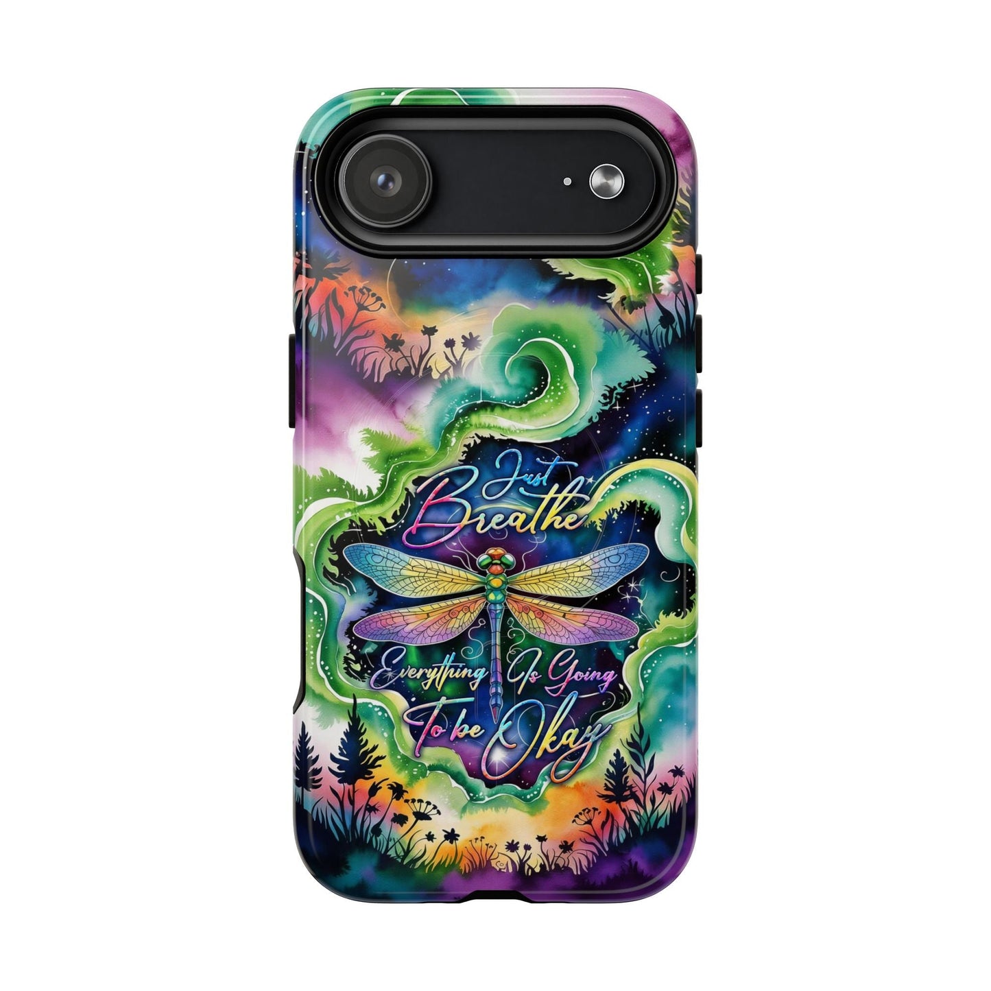 JUST BREATH DRAGONFLY MAGNETIC  PHONE CASE - TLHG2304264