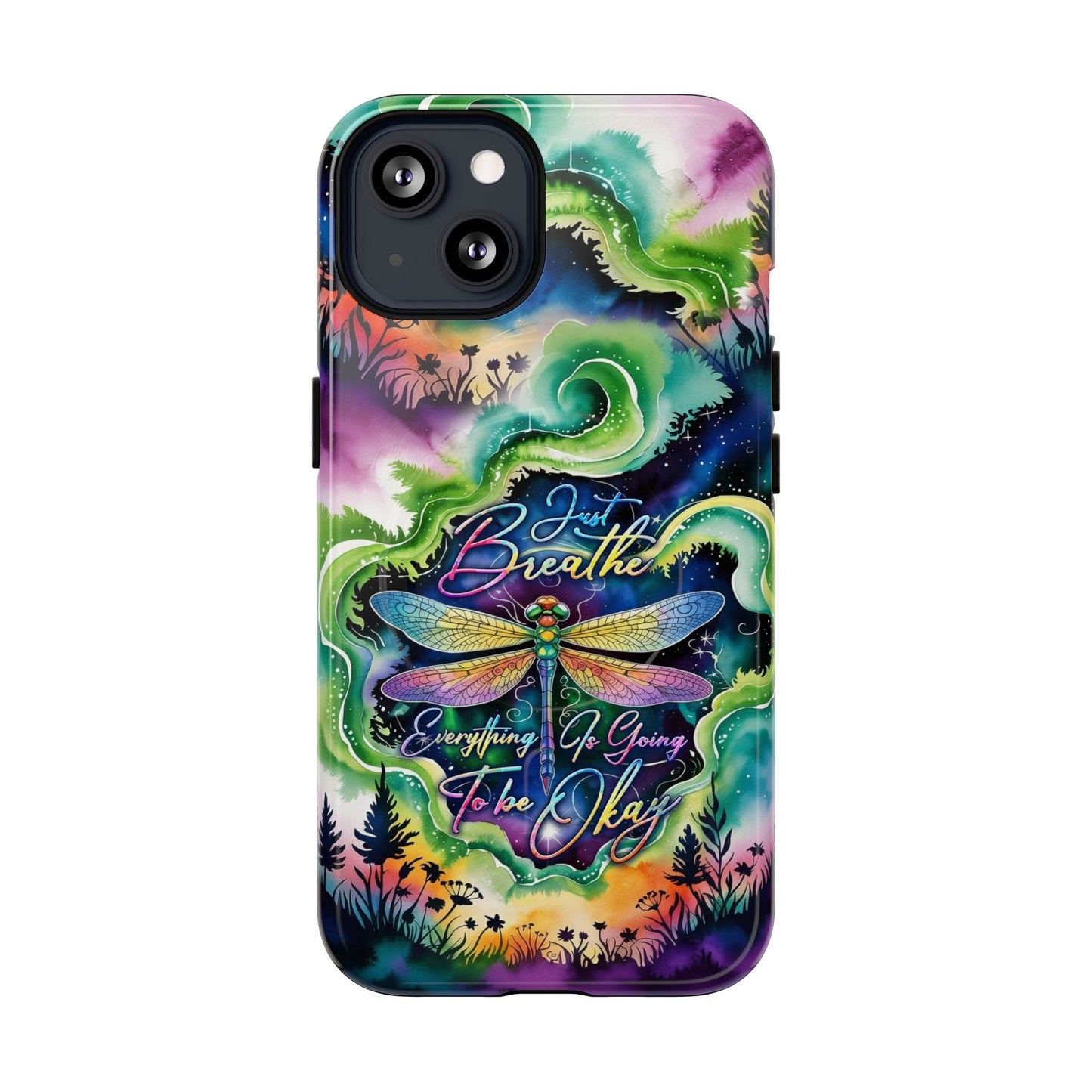 JUST BREATH DRAGONFLY MAGNETIC  PHONE CASE - TLHG2304264
