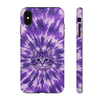 PURPLE AURA CAT PHONE CASE - TYPQ1304269