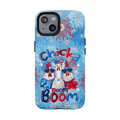 CHICKA BOOM BOOM HIPPIE CHICKEN MAGNETIC PHONE CASE - TY0406261