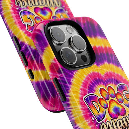 DOG MAMA PAW PRINT SWIRL MAGNETIC PHONE CASE  - TLNT1504261