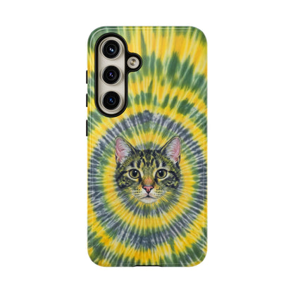 FUNNY CAT SWIRL  PHONE CASE - TLNT1604263