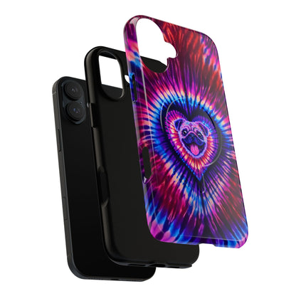 PUG DOG HEART MAGNETIC PHONE CASE - TLTW1104264