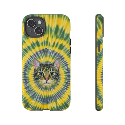 FUNNY CAT SWIRL  PHONE CASE - TLNT1604263
