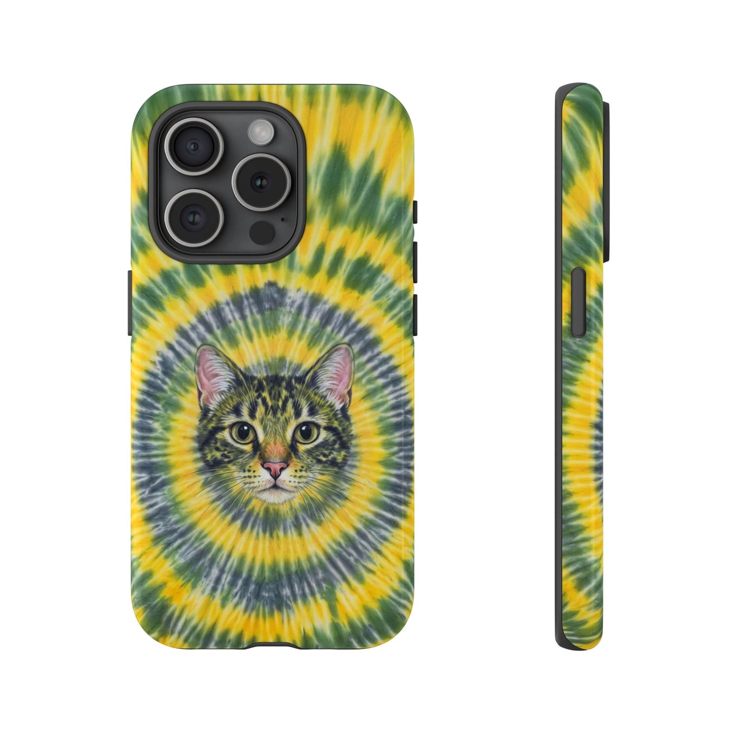 FUNNY CAT SWIRL  PHONE CASE - TLNT1604263