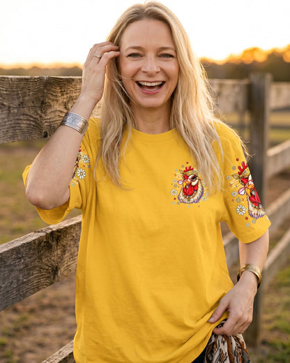 AGING MAY HAVE SLOWED ME DOWN CHICKEN ALL OVER PRINT - TLTW2506265