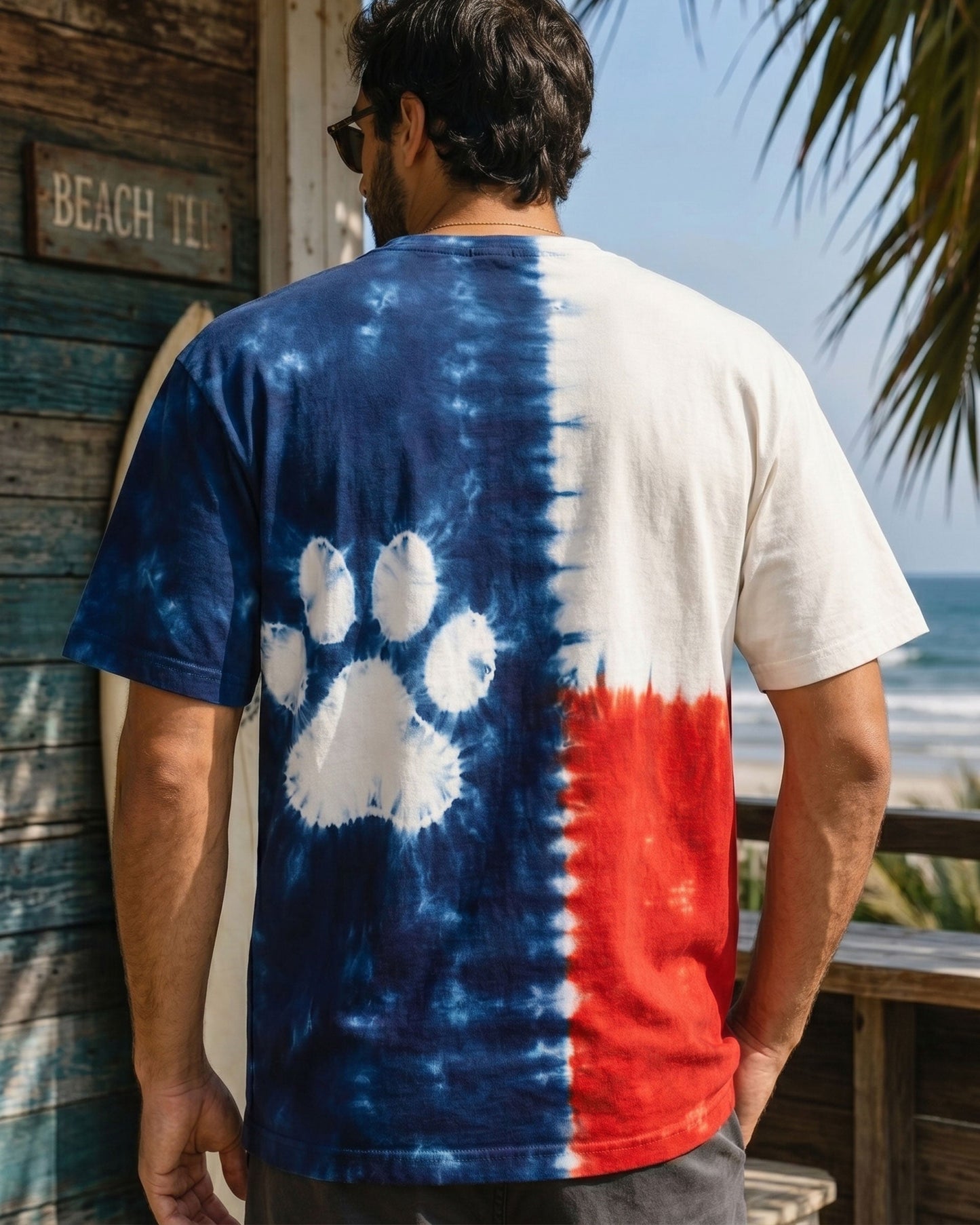 PAW PRINT TEXAS PATTERN ALL OVER PRINT   - TLTW1206263