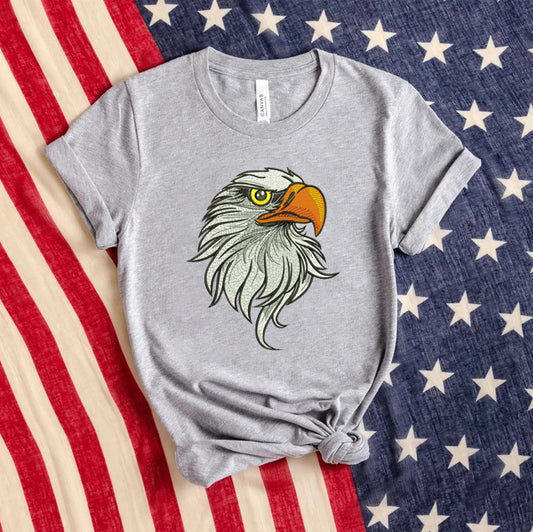 Embroidered USA Patriotic Eagle Independence Day