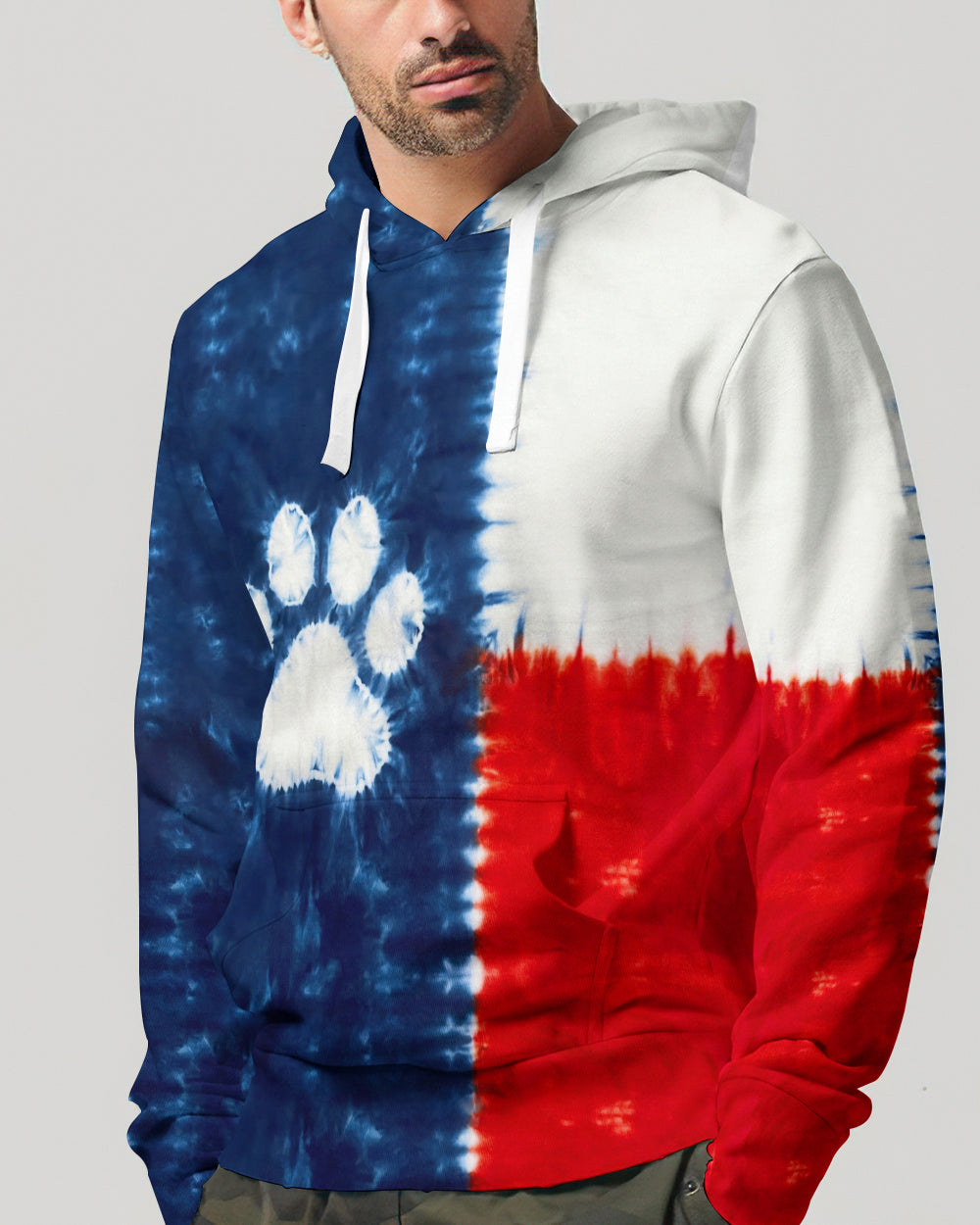 PAW PRINT TEXAS PATTERN ALL OVER PRINT   - TLTW1206263