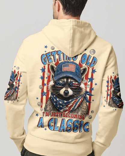 I'M NOT GETTING OLD RACCOON ALL OVER PRINT - TYPQ1405262