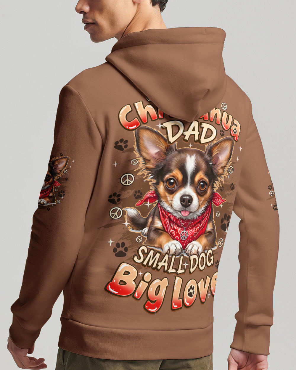 CHIHUAHUA DAD SMALL DOG BIG LOVE ALL OVER PRINT - TYQY2505262
