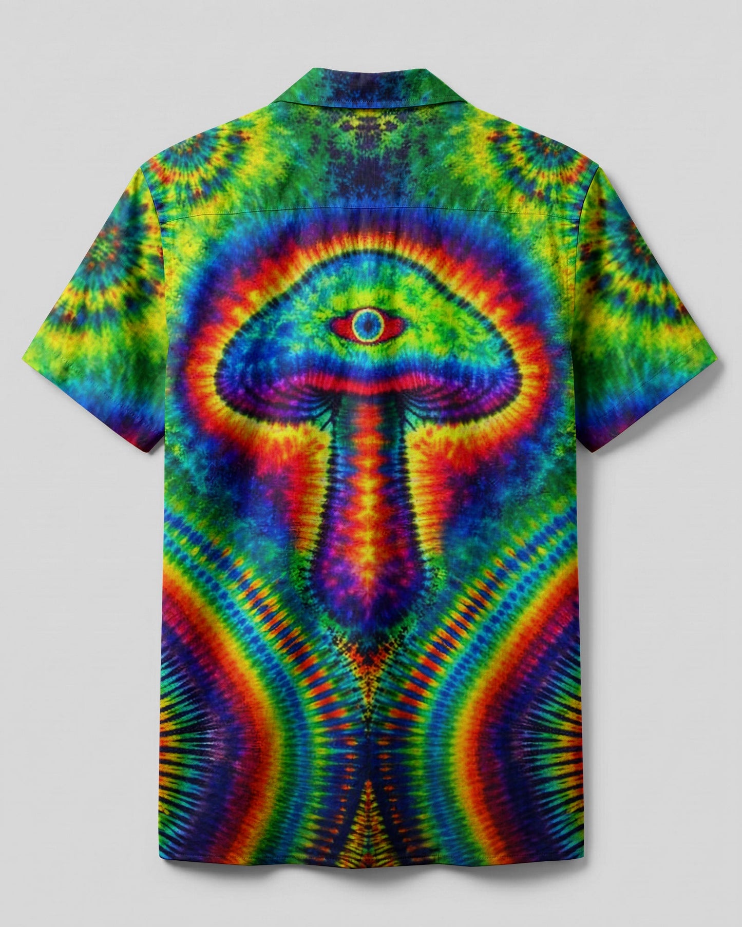 TRIPPY MUSHROOM CAMP SHIRT  - TLNT0304262