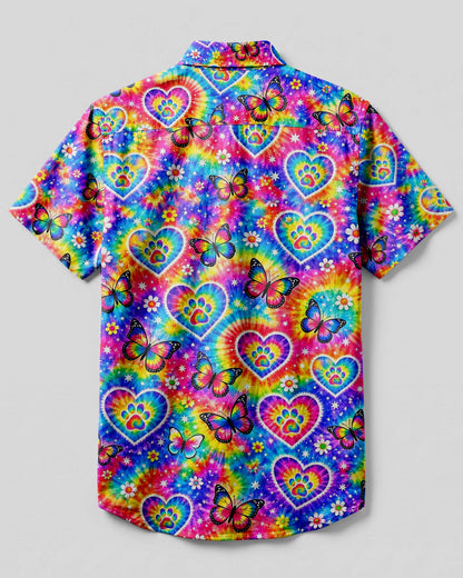 PAWS OF COLORFUL DREAMS BUTTON-DOWN COLLAR SHIRT - TYLN2206263