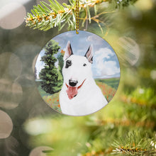 Load image into Gallery viewer, Bull Terrier Custom Pet Dog Ceramic Ornament
