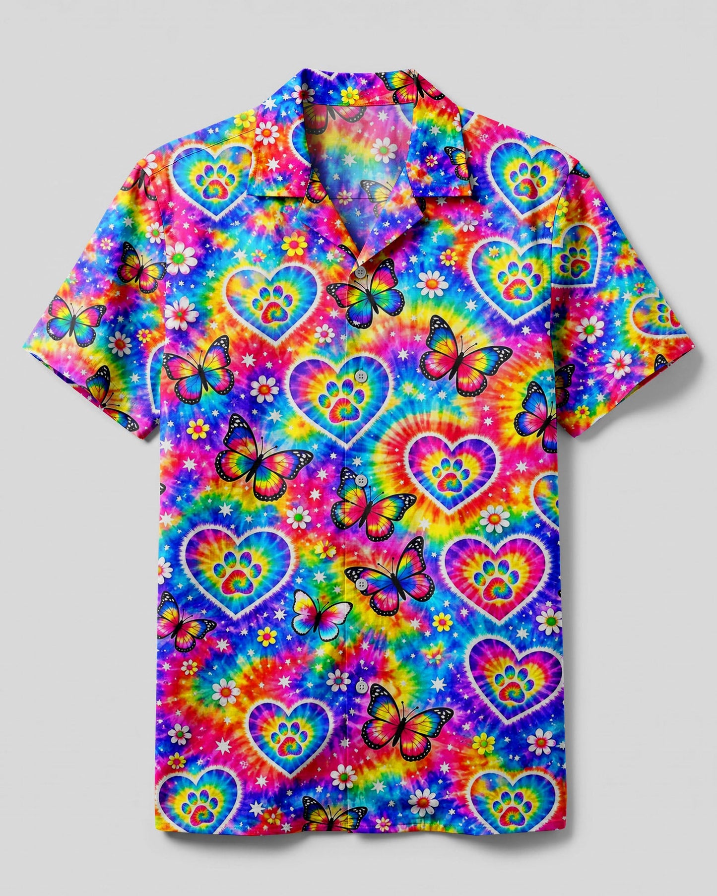 PAWS OF COLORFUL DREAMS CAMP SHIRT - TYLN0307262