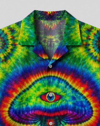 TRIPPY MUSHROOM CAMP SHIRT  - TLNT0304262