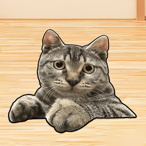 Dog Cat Custom Shaped Mat