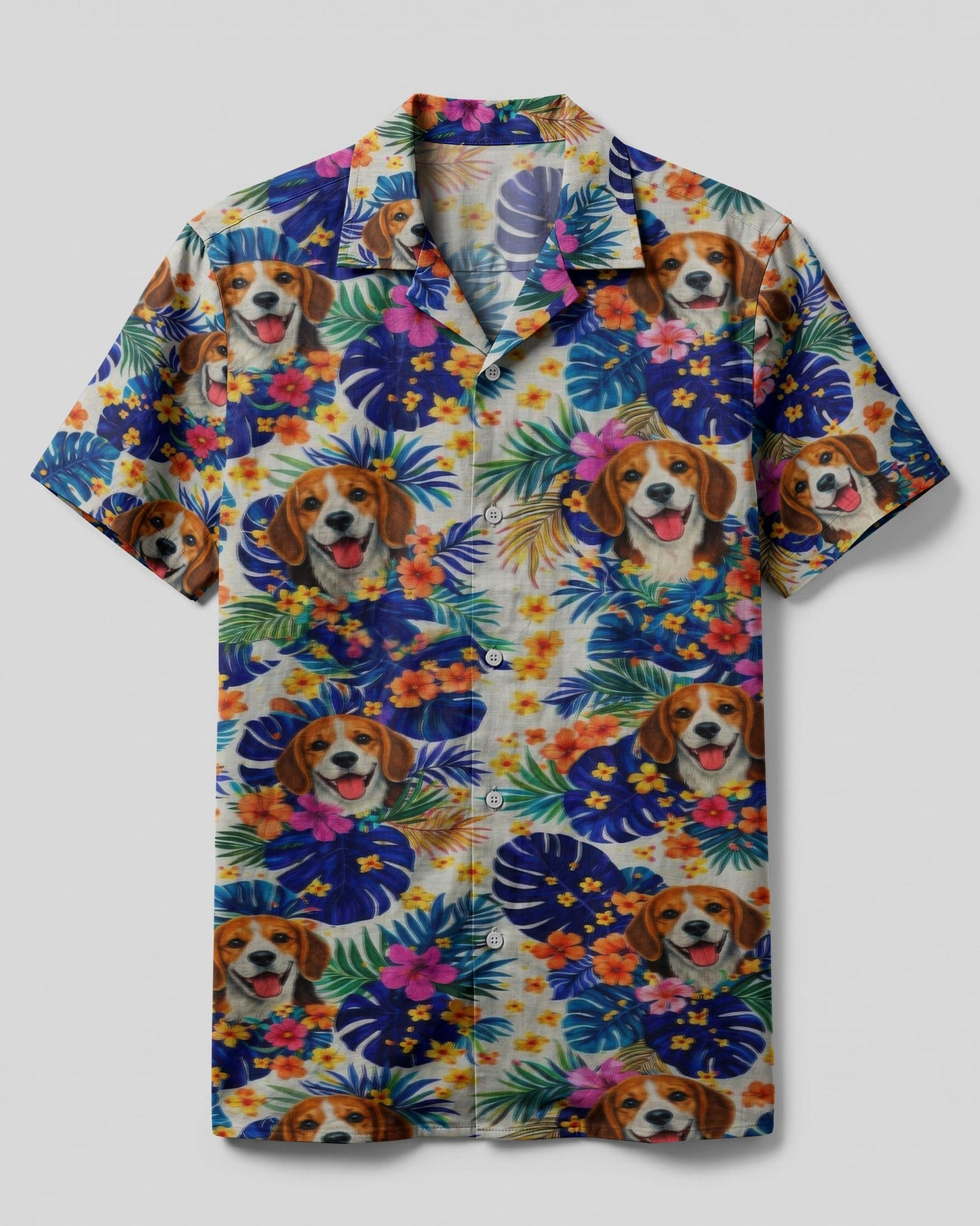 BEAGLE TROPICAL CAMP SHIRT - TLTW0604261