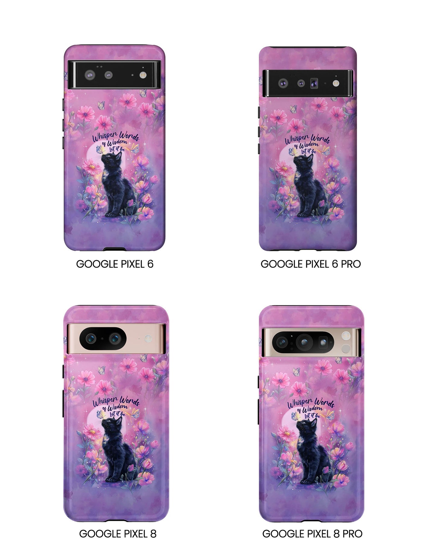 WHISPER WORDS OF WISDOM LET IT BE CAT PHONE CASE - TLHG2605264