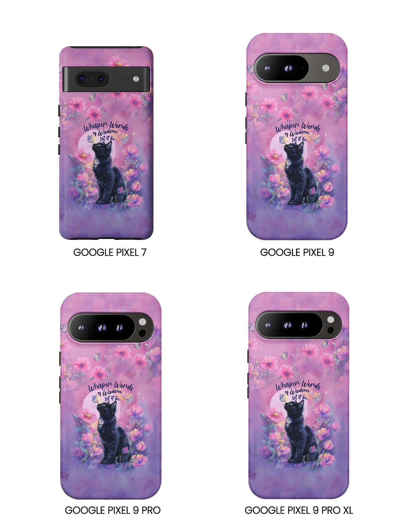 WHISPER WORDS OF WISDOM LET IT BE CAT PHONE CASE - TLHG2605264