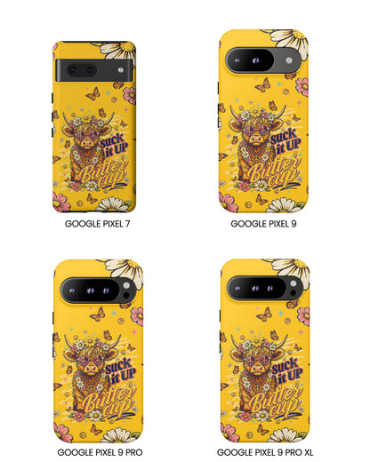 SUCK IT UP BUTTERCUP COW PHONE CASE - TLNT0906264