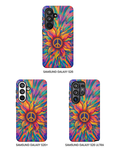 SUNFLOWER PEACE BURST PHONE CASE - TLTW2906268