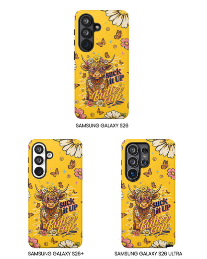 SUCK IT UP BUTTERCUP COW PHONE CASE - TLNT0906264