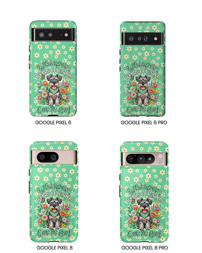 WHISPER WORDS OF WISDOM LET IT BE SCHNAUZER PHONE CASE - TY0405261