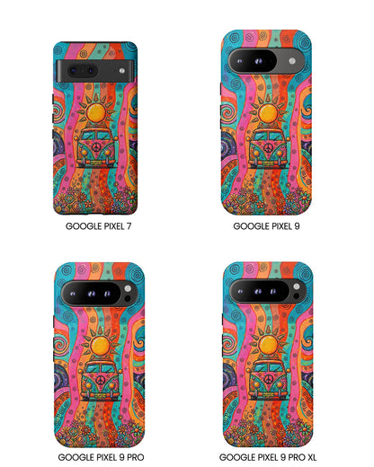 HIPPIE BUS SUN RETRO PHONE CASE  - TLTW2804262