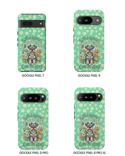 WHISPER WORDS OF WISDOM LET IT BE SCHNAUZER PHONE CASE - TY0405261