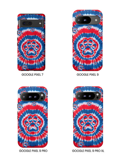 RED WHITE AND BLUE PAW PHONE CASE - TYQY2004253